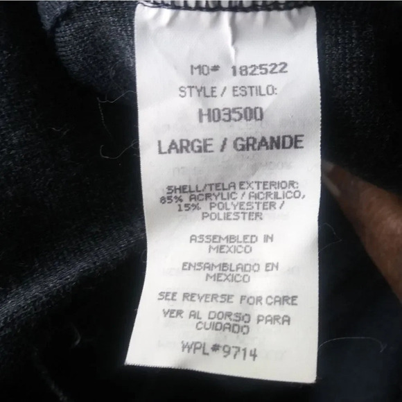 BICE BY SAG HARBOR KNIT JACKET - BLACK & GRAY - Picture 4 of 5